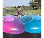 Beach Pool Party Bola de agua inflable Bola de goma suave grande color de rosa