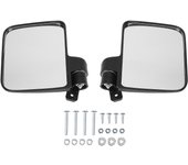 Nuevo carrito de golf espejos laterales para club Car Ez-go y otros accesorios de carrito de golf Negro