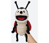Juguete de marioneta de mano de insecto con boca móvil, dibujos animados, abeja, animal de dibujos animados, muñeca de marioneta de boca abierta ju...