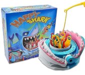 Bite Shark Juego de mesa Jugar Casa Tricky Toy, Azul/YY