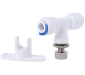 Control compacto de flujo de agua RO Valv-e Ósmosis inversa Manguera de 1/4" Flujo de agua RO