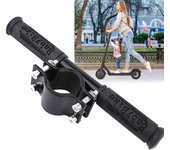 Reposabrazos de scooter eléctrico para niños, manillar de scooter eléctrico ajustable antideslizante de barra de agarre, handra para niños