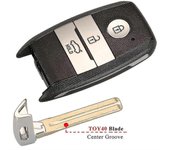 - Llave del coche Kia Optima, Sorento, Cerato, Ceed, Rio Rio5, K3, Kx3, K4, K5 TOY40 3BTN