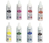8pcs 70g Pastel Polvo comestible Alimento Color Fudge Hornear Pigmento Herramienta Sabor de fruta Accesorio