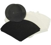 Juego de filtros vhbw compatible con la aspiradora Filter Queen Majestic 360 - filtro 16x (cono de filtro, filtro de protección del motor, filtro d...