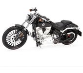Maisto 1:18 Harley-Davidson 2016 Breakout Vehículos de fundición a presión Pasatiempos coleccionables Motocicleta Modelo Juguetes Black