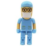 Hard Drives Memoria USB Doctor, Corazón, Estilo Enfermera USB 2.0 Unidad Flash USB Pen Drive 4GB 8GB 16GB 32GB Memory Stick E