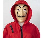 Disfraz de Halloween La Casa de Papel con Máscara XXL