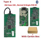 A +++ PCB único Bluetooth 4.3 TCS Multidiag PRO + NEC Relay 5V Real 9241A Chip TCS Pro Car Truck OBD2 Scanner Free 2020.23 Keygen Type 4 Single B BT
