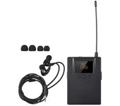 TAKSTAR WPM-300R Receptor de audio inalámbrico con auricular intrauditivo Receptor de petaca UHF Pantalla digital LED para interpretación simultáne...