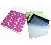 100Pcs/Set Papel de tatuaje de tamaño A4 Plantilla térmica Papel de copiadora de carbono Pasta de transferencia de tatuaje auxiliar Como se muestra...