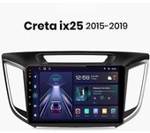 Unbreaded Carplay Android Auto Car Radio para Hyundai Creta ix25 2015- 2016 2017-2019 Multimedia GPS autoradio