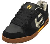 Etnies Faze Entrenadores de Skate Masculino en Camuflaje Negro 10.5 UK