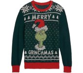 Dr. Seuss El Grinch Suéter Merry Grinchmas Divertido Feo Sudadera Top Regalo de Navidad style3 S
