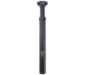 ZOOM Tija de sillín con suspensión de bicicleta Tija de sillín Tubo de choque Tija de sillín con suspensión Piezas de bicicleta de 31,6 mm Negro