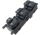 93570-1D313W Interruptor de control de elevación de vidrio de ventana eléctrica para Carens 2006 2007 2008 2009 2010 2011 Negro