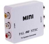 Pal / ntsc / secam To Pal / ntsc Bi-al Tv System Ser Converter Adapter
