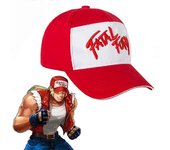 Juego de anime Cosplay Sombrero Camión Conductor Terry Bogard Boxeo Algodón Sombrero de béisbol Boxeador Furia fatal Carta Embroidery Caps 3 Bordado