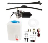 Limpiaparabrisas UTV con motor eléctrico de 12 V con kit de bomba lavaparabrisas para UTV - RZR 570 800 900 1 Color de la imagen