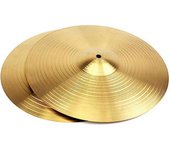 Platillos Hi Hat de 1 Pieza Crash/Ride Platillo de latón Platillo Hi-hat robusto para bateristas Batería de percusión, 8-14 pulgadas 10inch