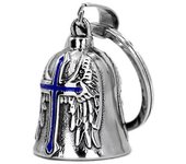 GuardianesWing Luck Bells Hanger Motorbike Bells Accesorios de decoración Azul