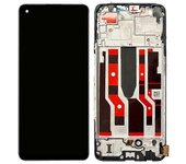 Para Oppo Reno8 Lite 5G Grado C Pantalla LCD y Digitalizador Ensamblaje + Marco (Tecnología TFT)