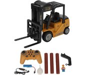 2.4GHZ RC Carretilla elevadora camión de construcción spray Resistencia realista al impacto RC Vehículos de construcción para niños y niñas