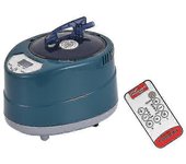 1000w Máquina de vapor de sauna de acero inoxidable Máquina de fumigación generadora de vapor de sauna portátil para spa casero Verde