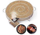 Generador de humo frío para ahumador Ahumado de carne y pescado con cepillo Limpieza Parrilla de barbacoa
