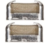 Calentador de mano portátil de aleación de aluminio de 2 piezas Quemador de calentador pequeño de accesorios de calentador de calentador de bolsill...