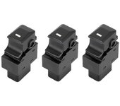 3x Para Sportage Puerta Ventana Interruptor Ventana Lifter Interruptor 93575-1H000 369510-1000 Negro