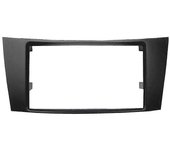 Fascia de radio de automóvil 2Din para 2001-2009 E CLASS W211 CLASE C219 Panel de moldura de CD Kit de tablero estéreo Placa frontal
