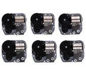 Mechanical Diy Windup Music Box Sankyo Movimiento Musical + tornillos + tecla Déjalo ir 1 Pc