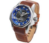 Vostok Atomic age reloj para Hombre Analógico de Automático con brazalete de Piel de vaca NH34-640A701