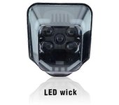 Motocicleta Nuevo faro 2021 Faro frontal Luz de faro para Husqvarna FE250 FE350 FE450 2020 2021 2022 Faro LED Mecha LED