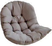 Cojín de silla de huevo columpio Colgados Cojín de silla de huevo Cojín de banco de 1 plaza con respaldo para interior