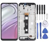 Wwxx Pantalla LCD Tft para Motorola Moto G20 Xt2128-1 Xt2128-2 Digitalizador Ensamblaje completo con marco (negro) xh