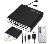 Reproductor de CD universal externo para automóvil, reproductor de CD para vehículo, reproductor de CD portátil para automóvil / TV / computadora p...