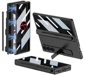 Funda Galaxy Z Fold 6 con protector de pantalla de privacidad, funda transparente de protección de bisagra magnética para funda Samsung Fold 6 5g,f...