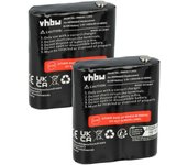 vhbw 2x batería compatible con Motorola Talkabout T5410, T5420, T5500, T5400, T5412, T5320, T5422, radio T5300, walkie talkie (1300 mAh, 3.6 V, NiM...
