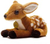 28cm Peluche Juguete Bebé Ciervo Peluche Suave Dibujos animados Sika Deer Muñecas Animal Alce