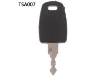 Multifuncional Tsa002 007 Llave Bolsa para Equipaje Maleta Aduanas Tsa Llave de Bloqueo Negro TSA007