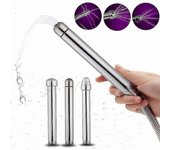 Boquilla de agua de enema de ducha de cabeza de 3 estilos Ducha anal Kit de herramientas de limpieza de colon vaginal9156647409728