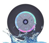 Altavoz de ducha Bluetooth, radio de ducha Bluetooth Ipx7 con radio FM totalmente resistente al agua, Spe manos libres