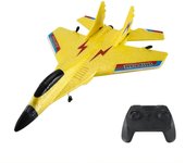 Rc Aviones Control Remoto Aviones Planeador Modelo Avión Drone Rc Jet Diy Kit Amarillo