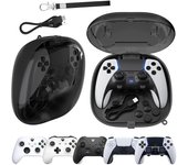 JYS para Sony PS5 / DualSense Edge EVA Estuche de almacenamiento Controlador de juegos Conveniente bolsa de carga Negro