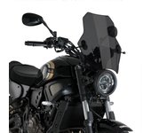 XSR 125 XSR 125 XSR700 XSR900 YS125 Parabrisas de motocicleta Parabrisas universal para YAMAHA XSR 125 XSR 125 LEGACY XSR700 XSR900 Negro