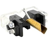 Para N44-7 M44-7 M55E DUAL DN305 DN306 Phonogrraph Accesorios de tocadiscos Lápiz óptico de repuesto Negro