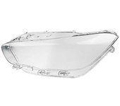 Faros izquierdos del coche Pantalla de cristal Carcasa del faro Lente de la cubierta de la lámpara para BMW 1 Series F20 116i 118i 120i 2016-2019