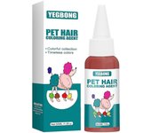 Agente de teñido para mascotas - Tintes para colorear el cabello para perros y gatos - Accesorios para mascotas Negro